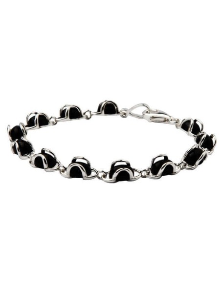 Complete silver with onyx KPL 1626 Onyx