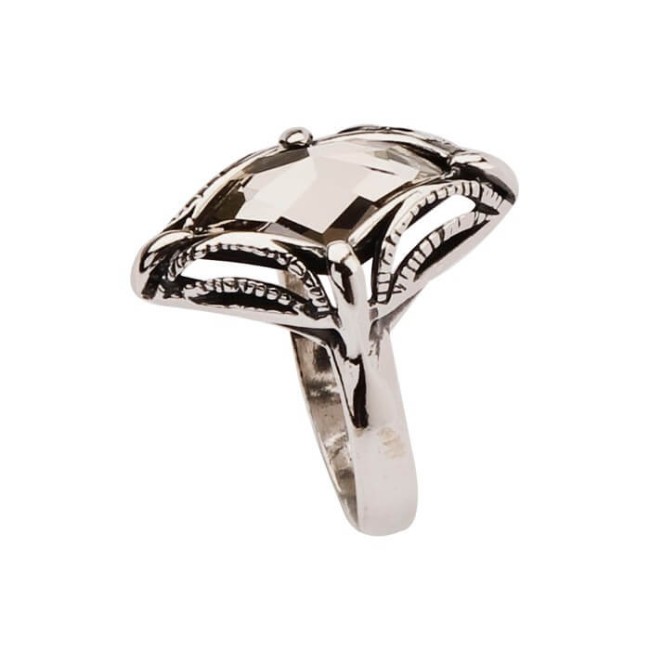 Silver bracelet with Swarovski crystals L 972