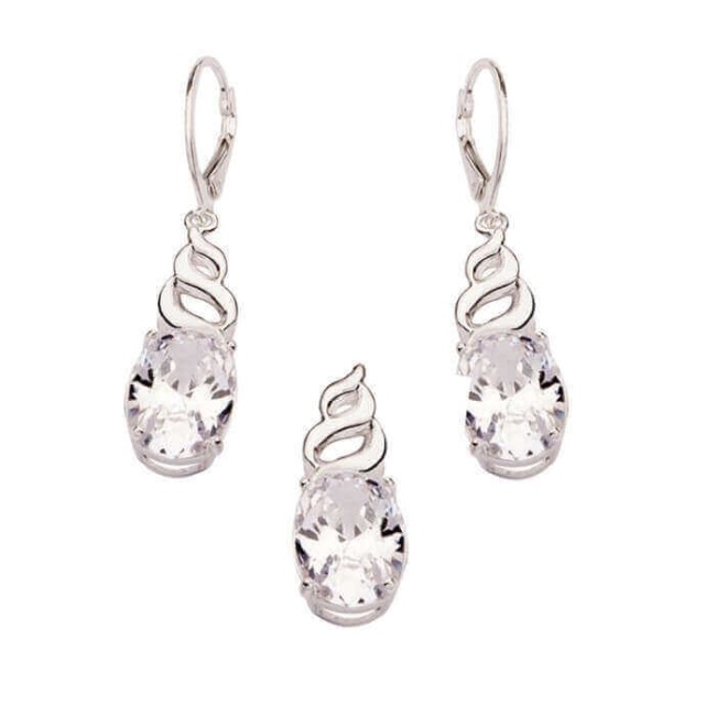 Silver ring with zirconia PK 904