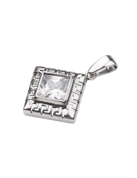 Silver pendant with cubic zirconia W 962