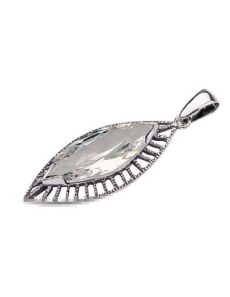 Srebrny wisiorek z cyrkonią W 1528