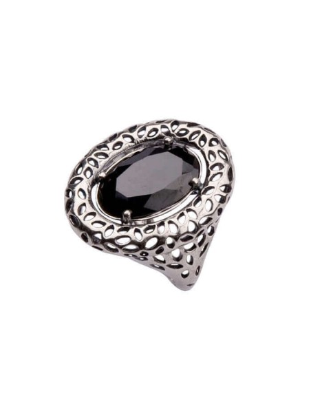 Silver ring with zirconia PK 1543