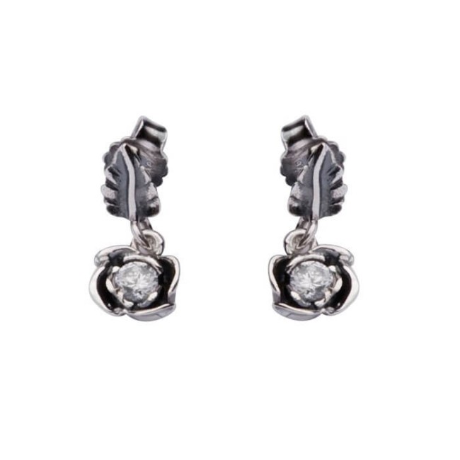 Silver set with zircons KPL 1582