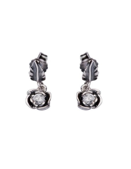 Silver set with zircons KPL 1582