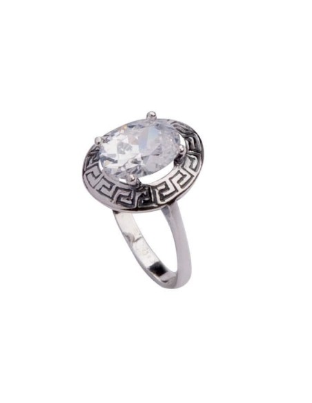 Silver ring with zirconia PK 1585