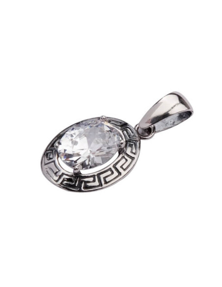 Wisiorek srebrny z cyrkonią W 1585