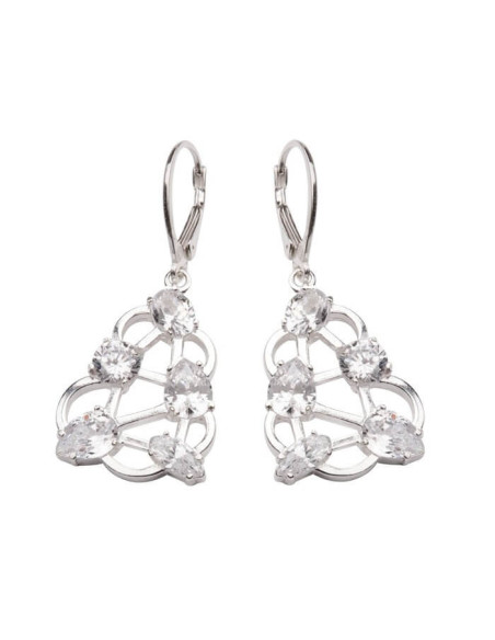 Set of silver zircons KPL 885