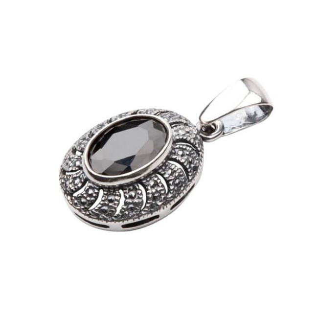 Silver set with cubic zirconia KPL 998