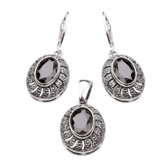 Silver ring zirconia PK 998