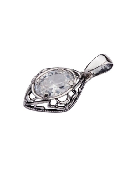 Pendant silver zirconia W 1579 Pendant silver zirconia W 1579