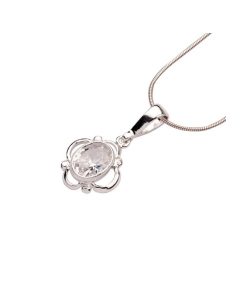 Silver set with zircons KPL 1604