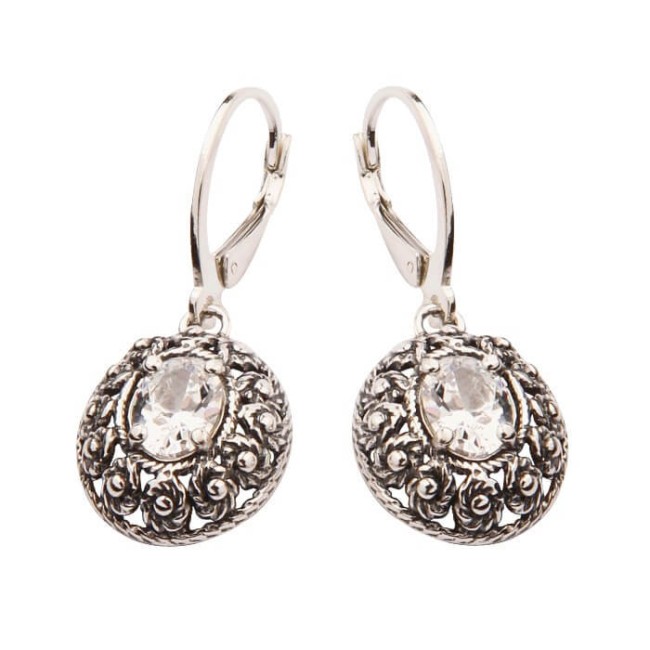 Set silver zircons KPL 1617