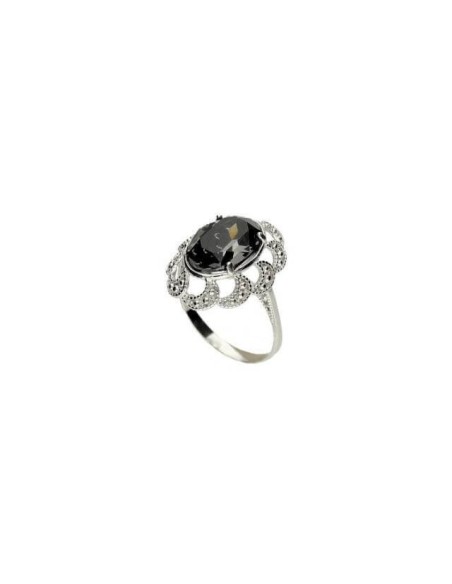 Silver ring with Swarovski crystal PK 1885