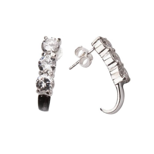 Silver set zircons KPL 845