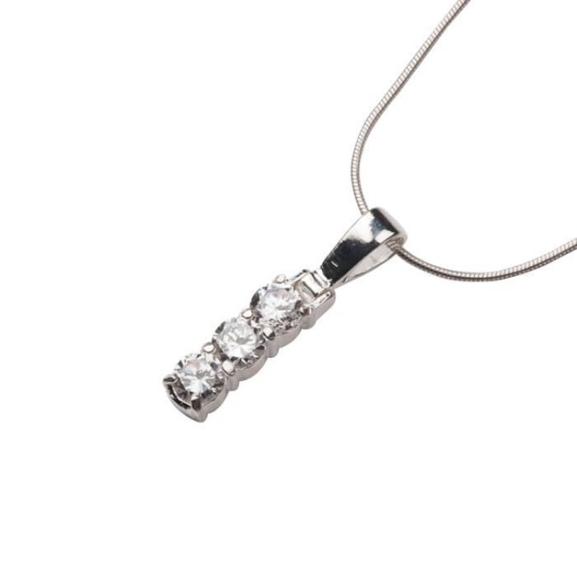 Silver set zircons KPL 845