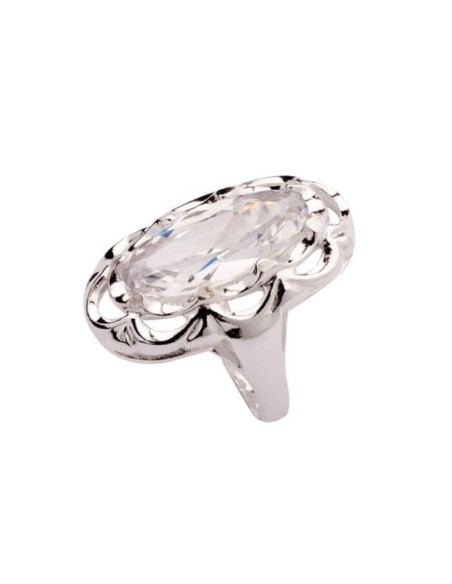 Silver ring with zirconia PK 1523