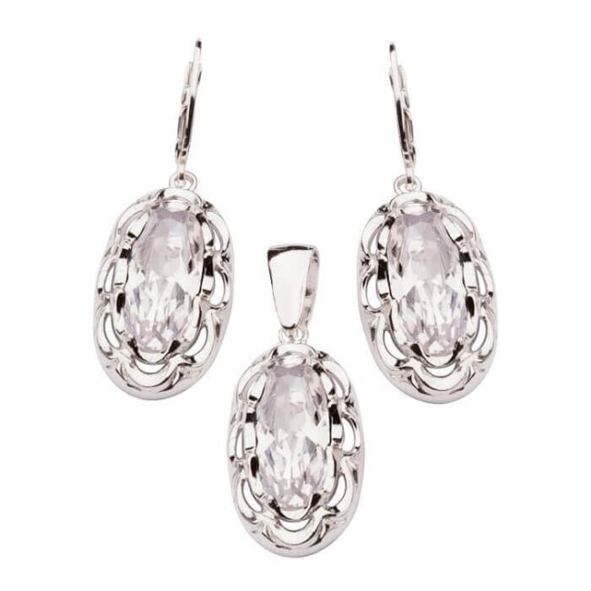 Silver ring with zirconia PK 1523