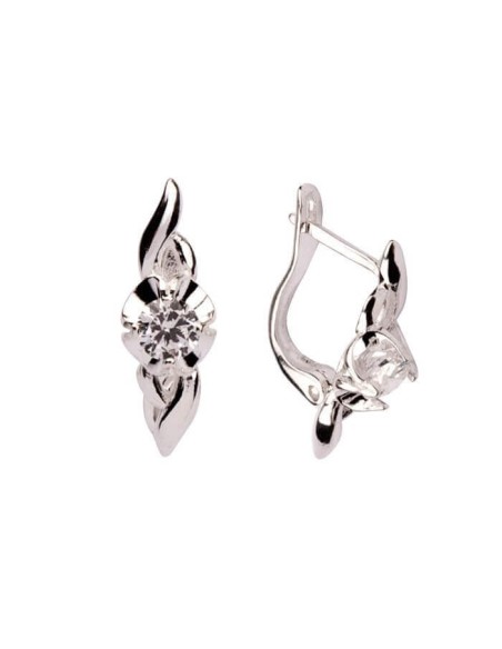 Silver set with zircons KPL 1596