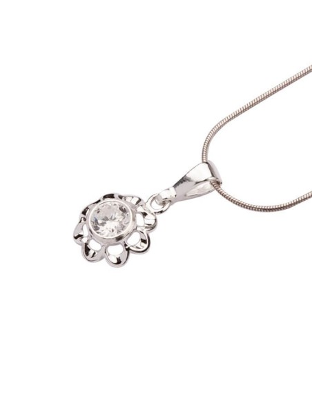 Silver set with zircons KPL 1602