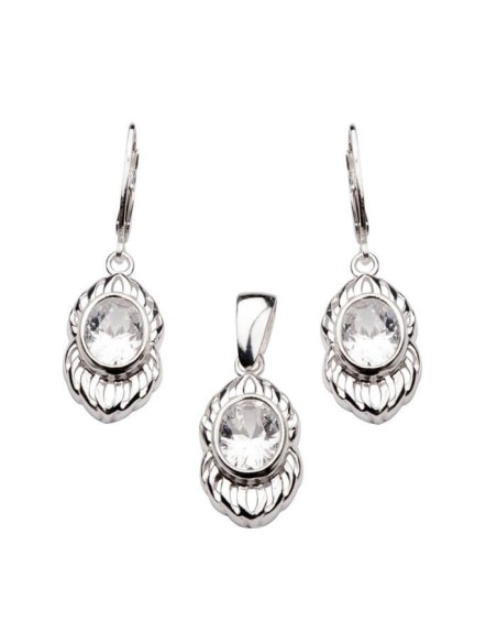 Silver set zircons KPL 944