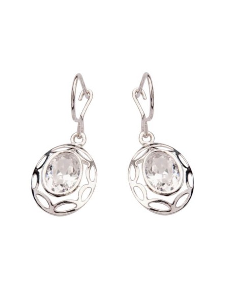 Silver set with zircons KPL 1594