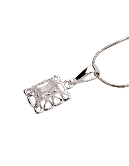 Set silver zircons KPL 1609