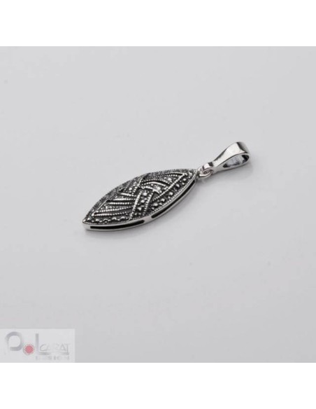 Set (earrings, pendant) silver KPL 989