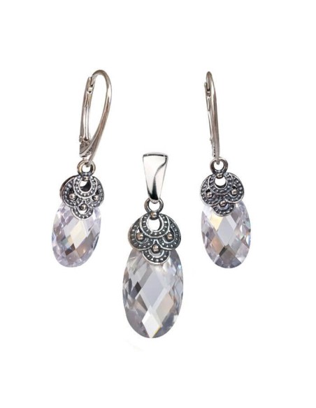 Silver pendant with cubic zirconia W 2037