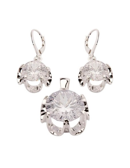 Wisiorek srebro cyrkonia W 954|Polcaratdesign.pl Biżuteria