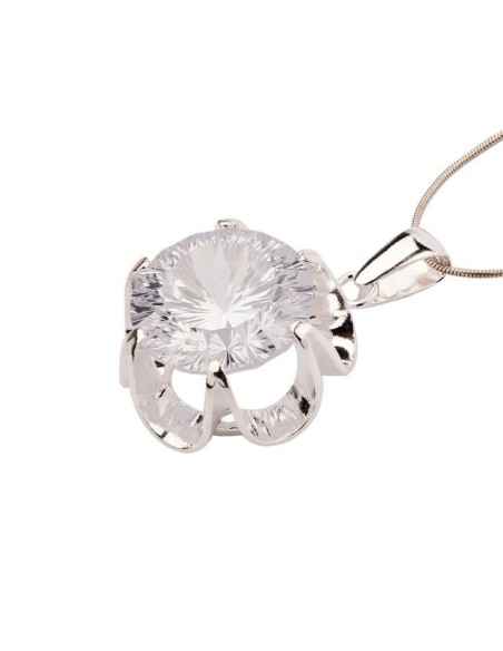 Wisiorek srebro cyrkonia W 954|Polcaratdesign.pl Biżuteria