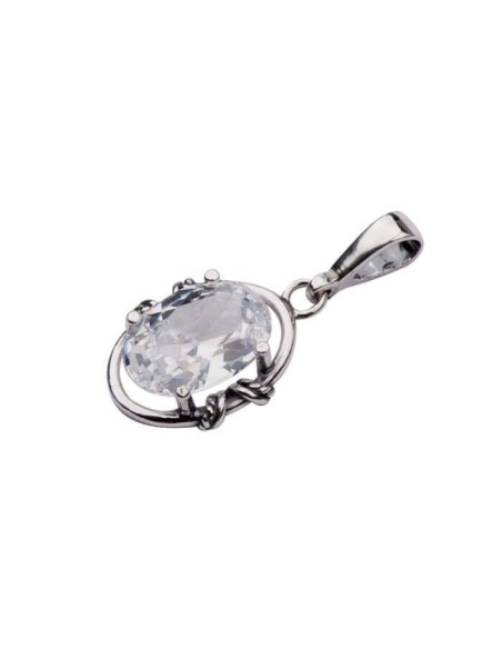 Pendant silver zirconia W 1577