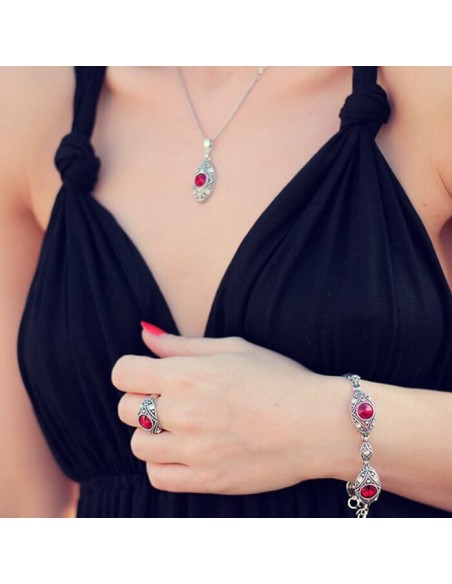 Kolczyki srebrne oksydowane Swarovski Crystal K3 1828|Polcaratdesign.pl Biżuteria