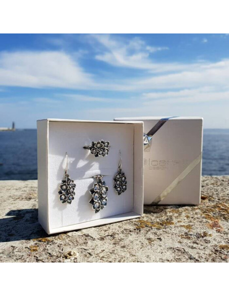 Srebrna oksydowana bransoletka L 2026|Polcaratdesign.pl Biżuteria