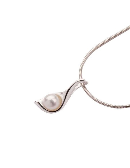 Silver set with pearls KPL 971 Pearl