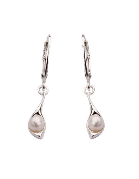 Silver set with pearls KPL 971 Pearl