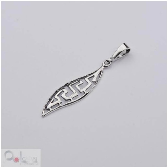 Silver set (earrings, pendant) KPL 589