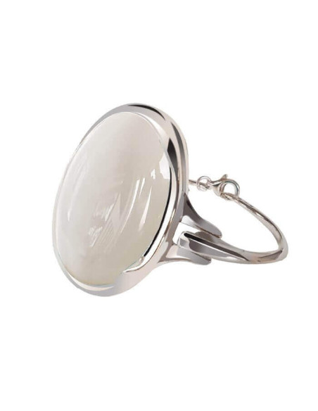 Silver bracelet R 1733 cat's eye