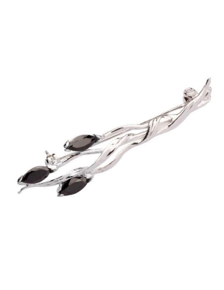 Broszka srebro cyrkonia B 118|Polcaratdesign.pl Biżuteria