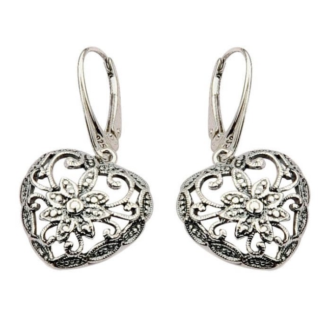 Set (earrings, pendant) silver KPL 1540