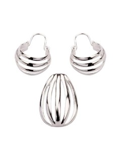 K 1542 silver earrings 2