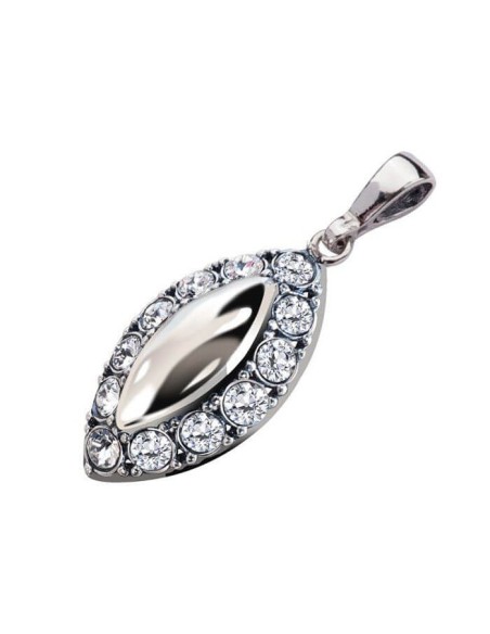 Silver pendant with zircons W 1826