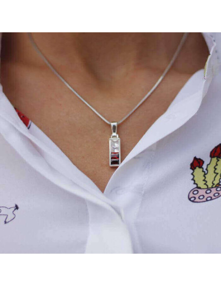 Silver chain LN 001 snake line