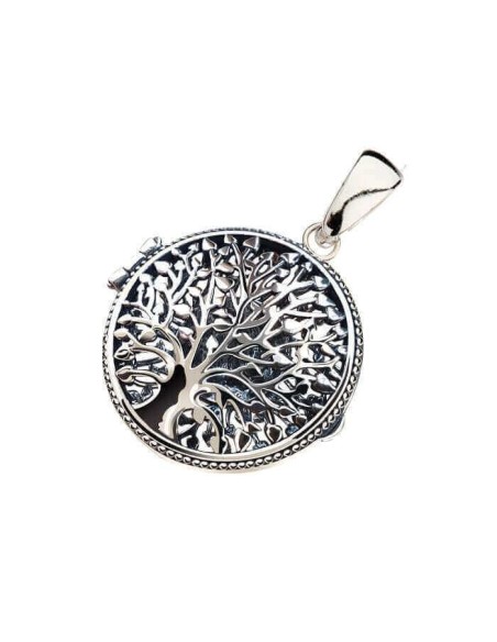 Silver pendant box Tree of Life W 1306