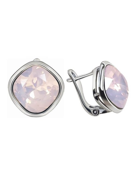 Earrings rosa water opal 2092