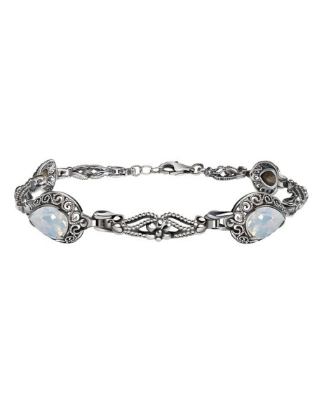 Silver bracelet with Swarovski crystals L 2087