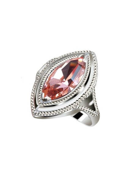 Silver ring with Swarovski crystal PK 1892