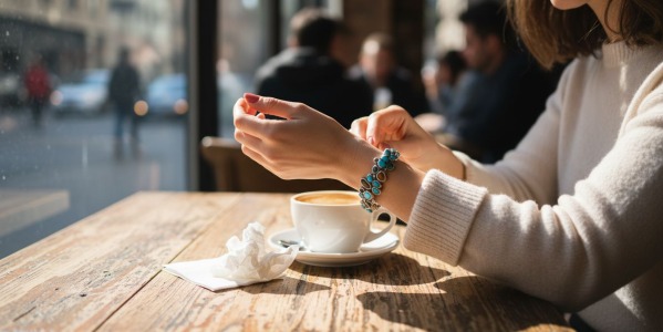 Jak stylizować srebrne bransoletki z naturalnymi kamieniami