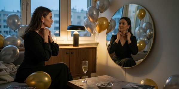 Biżuteria na Sylwestra – Jak Podkreślić elementy blasku i stylu sukienki na Sylwestra