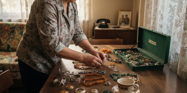 Biżuteria z czasów PRL - pierścionek, kolczyki, bransoleta - Dlaczego wciąż zachwyca?