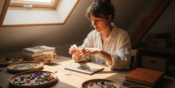 Stylizacja kobiet kreatywnych – Wyraz indywidualności - biżuteria na co dzień